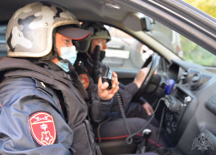 В Кургане росгвардейцы по "горячим следам" раскрыли кражу