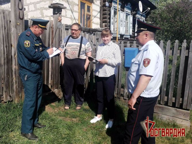 В Зауралье Росгвардия участвует в обеспечении особого противопожарного режима
