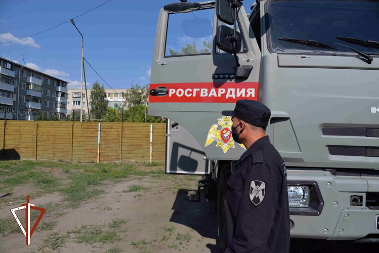 В Зауралье Росгвардия обеспечивает правопорядок в период празднования Дня ВДВ
