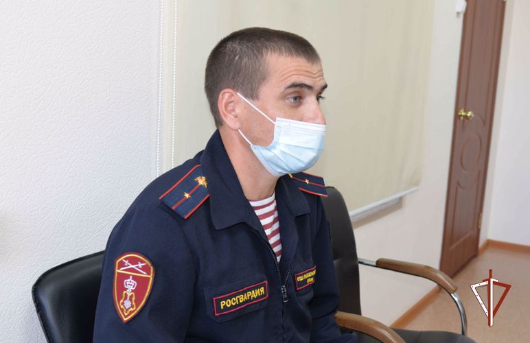 В Кургане начальник территориального управления Росгвардии провел личный прием граждан