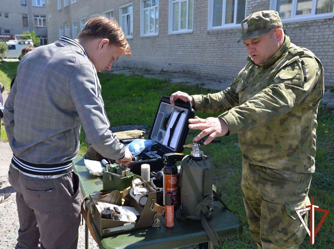 В Управлении Росгвардии по Курганской области провели День призывника (видео)
