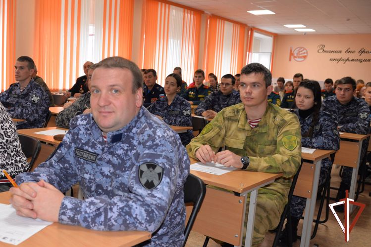 Росгвардейцы написали Большой этнографический диктант в Зауралье (видео)