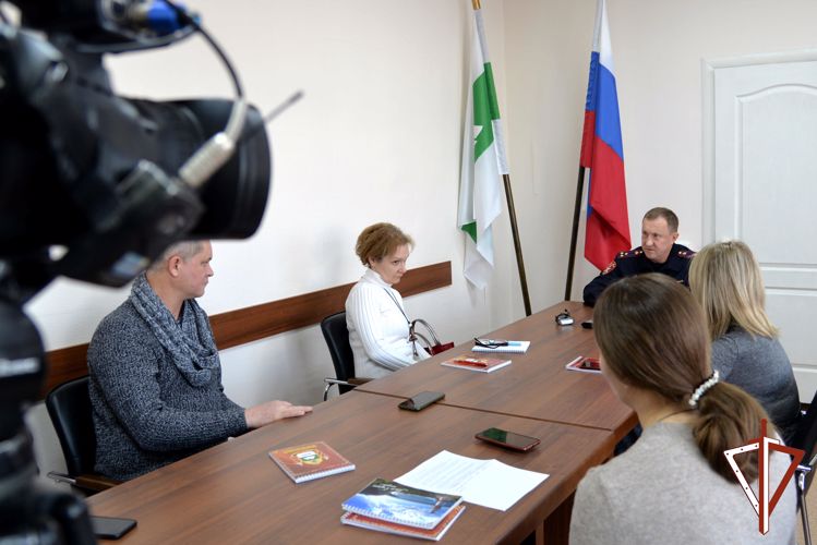 Начальник Управления Росгвардии по Курганской области провел итоговую пресс-конференцию (видео)