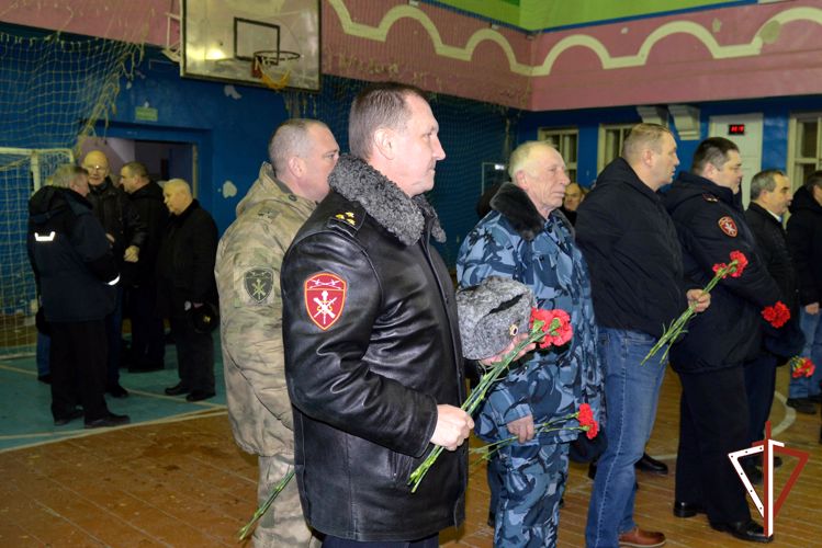 В Кургане простились с бывшим командиром ОМОН «Скиф»