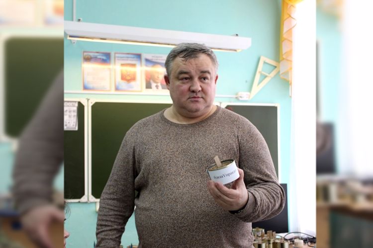 Ветераны Росгвардии провели патриотическую акцию в подшефной  курганской школе