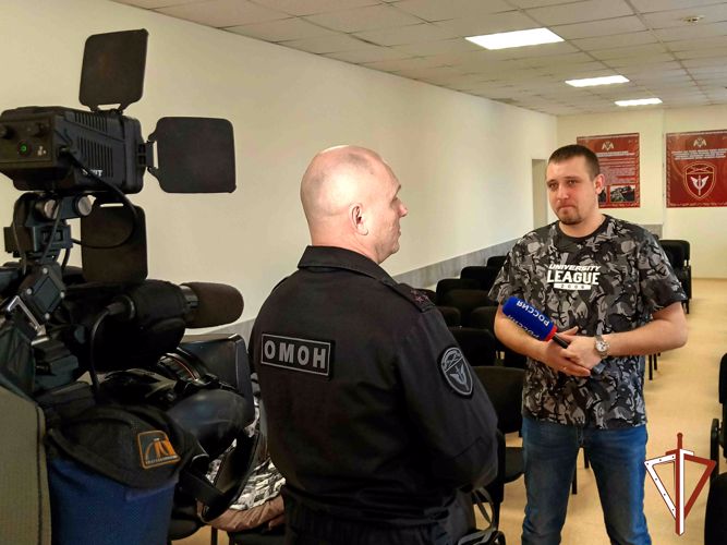 В ОМОН «Скиф» Росгвардии вспоминают ушедшего из жизни бывшего командира отряда (видео)