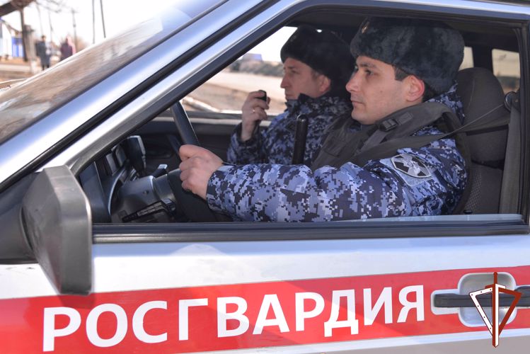 Экипажи Росгвардии совершили более 800 выездов по сигналу «Тревога»  в Зауралье за месяц
