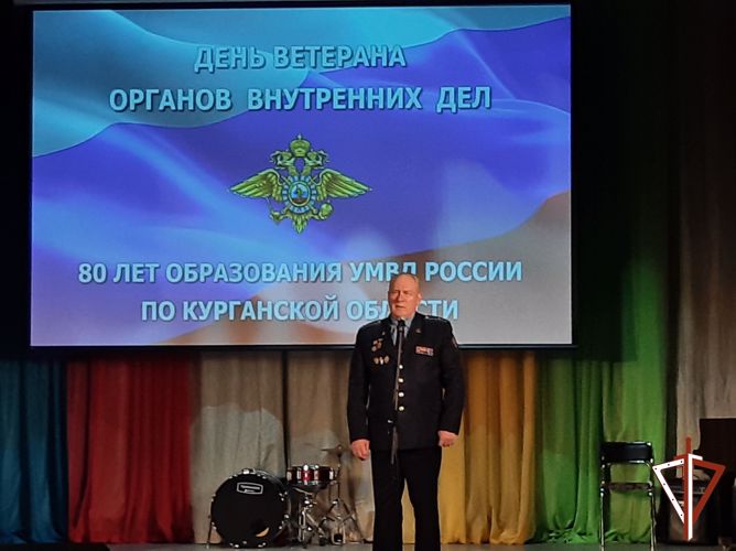 Ветеранов войск правопорядка чествовали в Зауралье