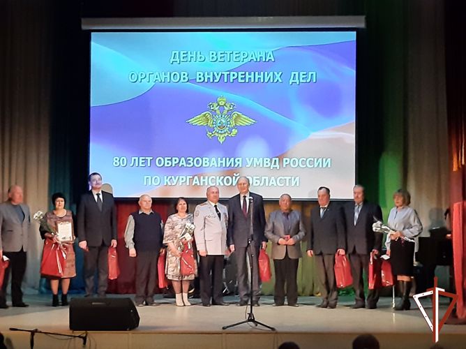 Ветеранов войск правопорядка чествовали в Зауралье