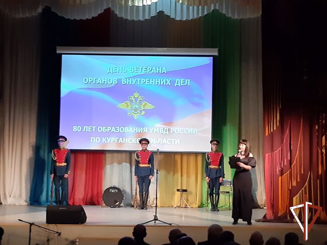 Ветеранов войск правопорядка чествовали в Зауралье