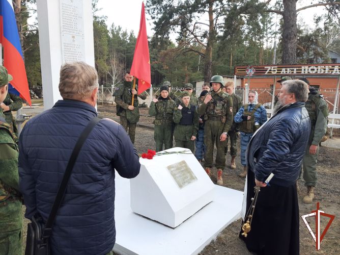 Представители Росгвардии присоединились к патриотической акции «Марш потомков победителей» в Кургане