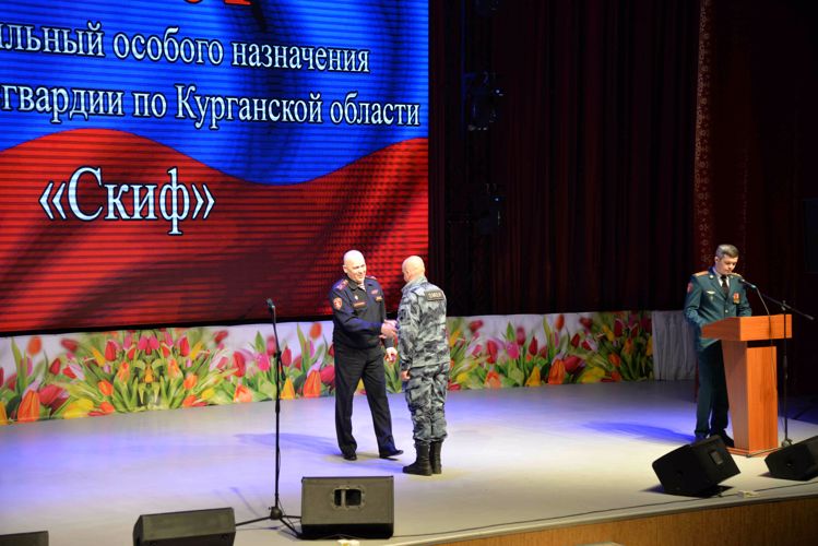 Курганский ОМОН «Скиф» Росгвардии отметил юбилей (видео)