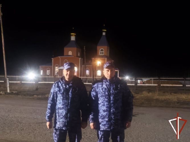 Росгвардия обеспечила безопасность празднования православной Пасхи в Курганской области