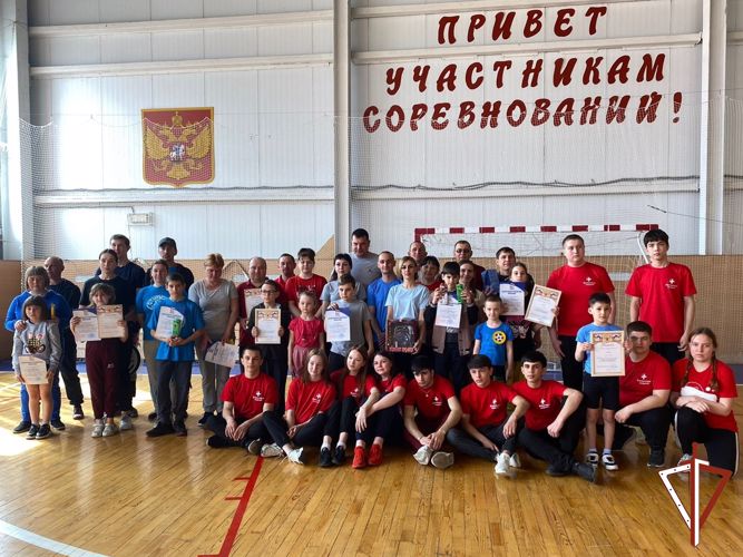 Семья сотрудника Росгвардии  стала призером муниципальных соревнований в Зауралье