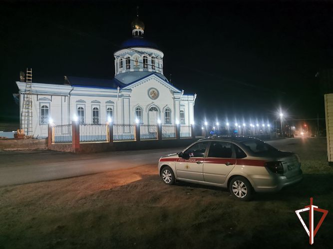 Росгвардия обеспечила безопасность празднования православной Пасхи в Курганской области