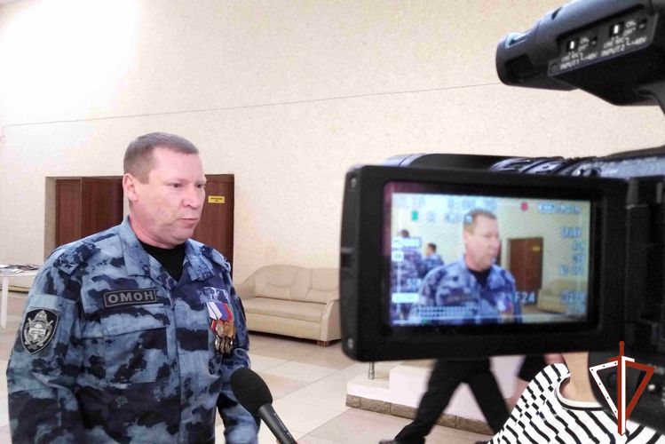 В эфире регионального телеканала «Город» вышла новая программа о  Росгвардии (видео)