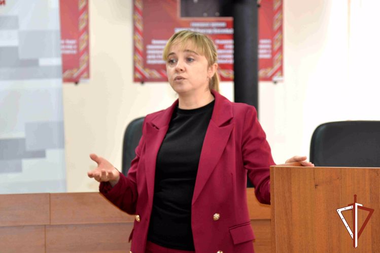 Росгвардия продолжает цикл встреч с экспертами  общества «Знание» в Зауралье