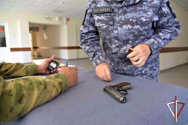 В курганском управлении Росгвардии завершилась контрольная проверка (фото, видео)