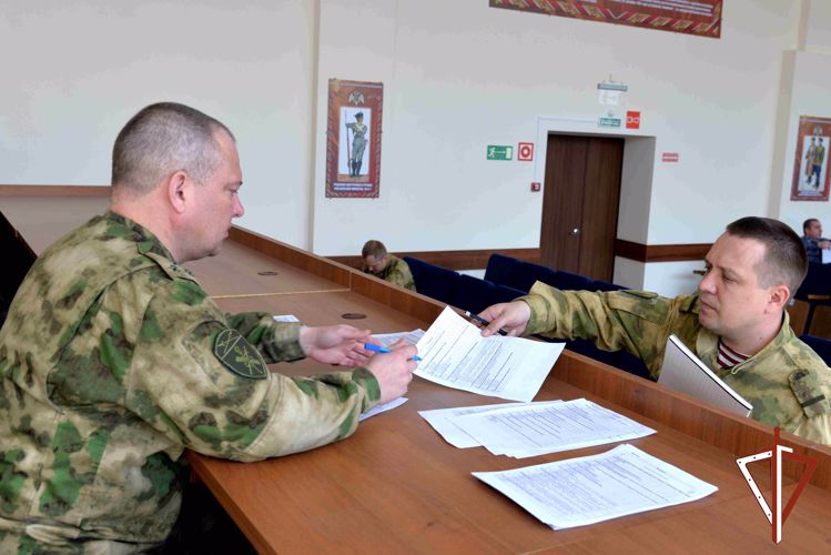 В курганском управлении Росгвардии завершилась контрольная проверка (фото, видео)