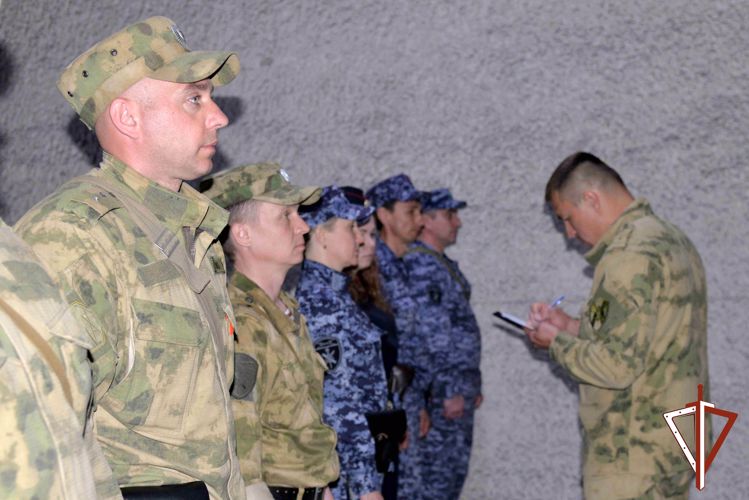 В курганском управлении Росгвардии завершилась контрольная проверка (фото, видео)