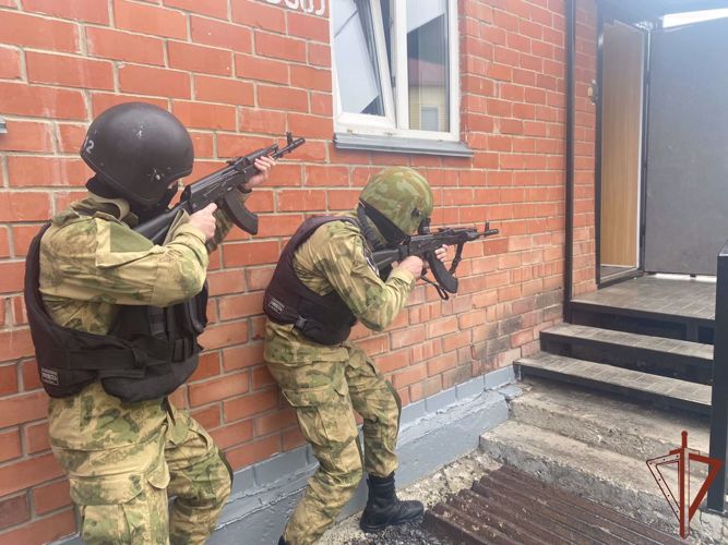 Антитеррористическое учение с участием подразделений Росгвардии состоялось в Зауралье