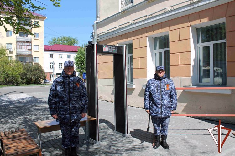 Росгвардия обеспечила безопасность празднования Дня Победы в Зауралье
