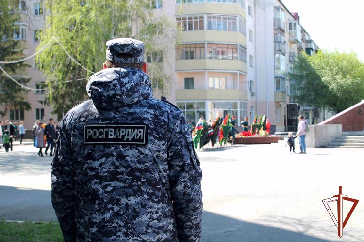 Росгвардия обеспечила безопасность празднования Дня Победы в Зауралье