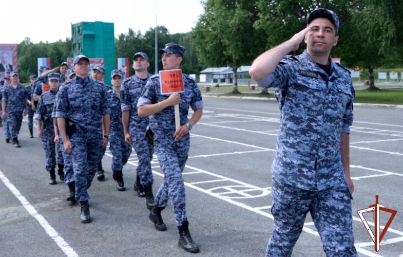 Команда курганского управления Росгвардии стала призером  чемпионата Уральского округа по служебному биатлону