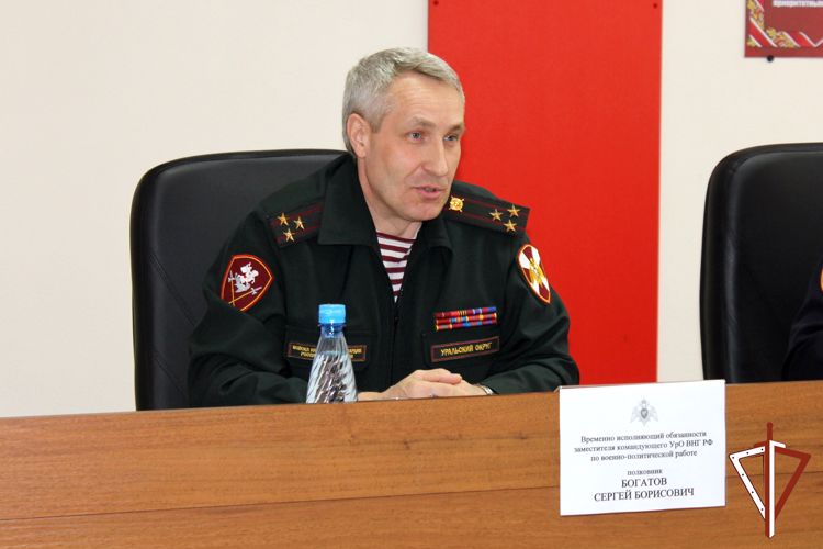 В курганском управлении Росгвардии состоялось итоговое совещание за полугодие