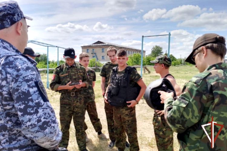 «Каникулы с Росгвардией» проходят в Курганской области