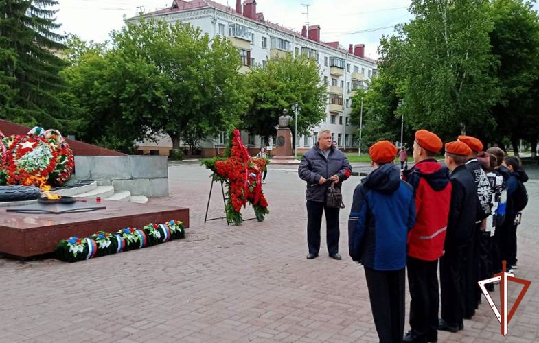 Патриотические мероприятия акции  «Каникулы с Росгвардией» продолжаются в Зауралье