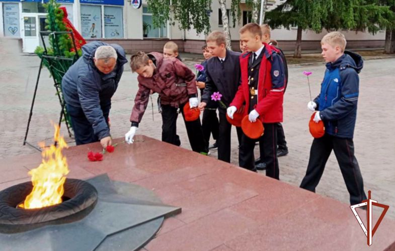 Патриотические мероприятия акции  «Каникулы с Росгвардией» продолжаются в Зауралье