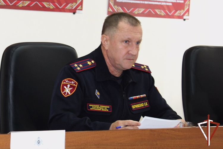 В курганском управлении Росгвардии состоялось итоговое совещание за полугодие