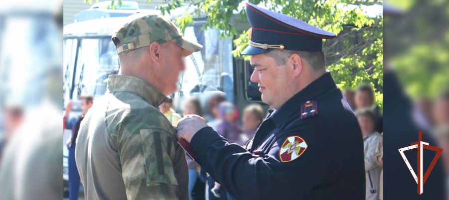 Росгвардейцы - участники СВО удостоены государственных наград в Зауралье