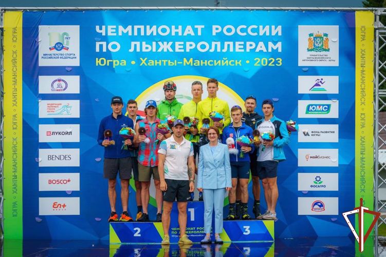 Спортсмен из Росгвардии победил на чемпионате России по лыжероллерам-2023