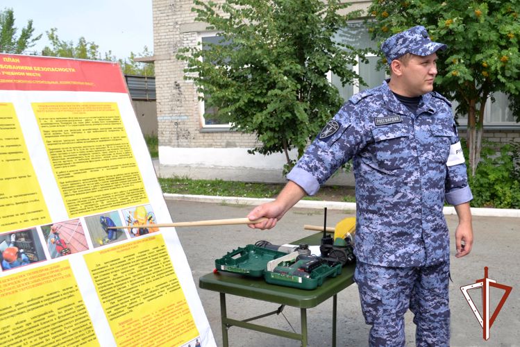 В Управлении Росгвардии по Курганской области стартовал летний период подготовки (видео)