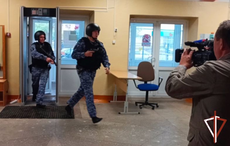Росгвардия приняла участие во всероссийских антитеррористических учениях  в Зауралье (видео)