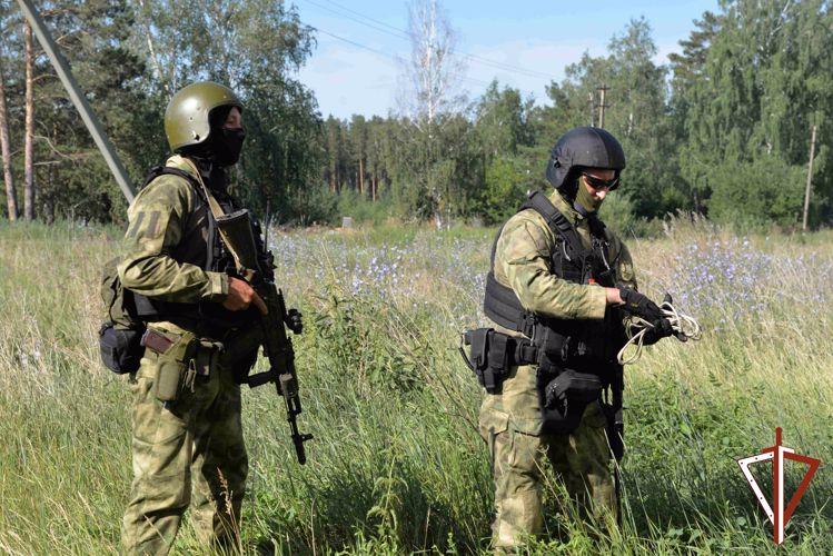 Росгвардия приняла участие в антитеррористическом учении в Зауралье