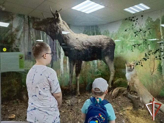 Росгвардейцы участвуют во всероссийском ведомственном проекте «Каникулы с Росгвардией» в Зауралье