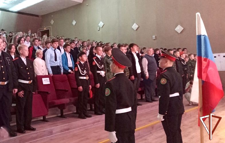 Торжества с участием представителей Росгвардии состоялись в учреждениях образования Зауралья