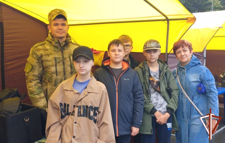 Росгвардия поддержала всероссийскую акцию «Вместе против террора» в Зауралье (видео)