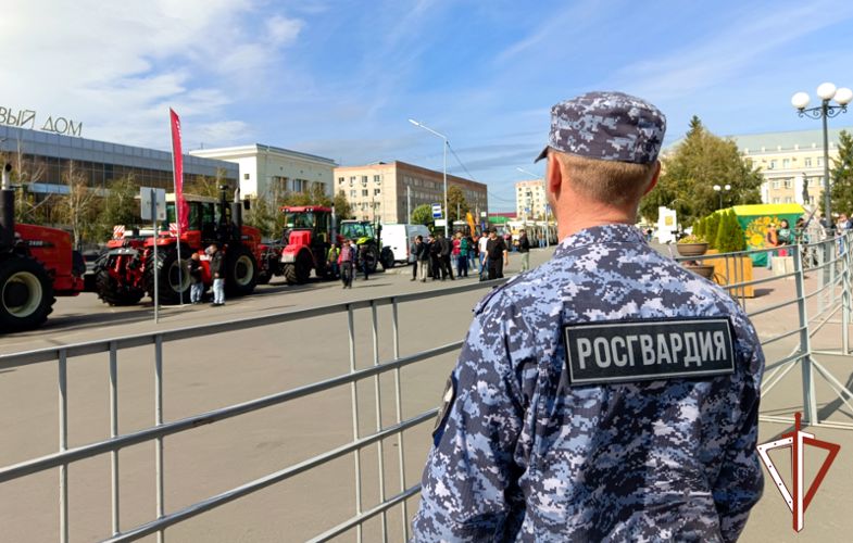 Росгвардейцы обеспечили безопасность областных мероприятий  в Зауралье