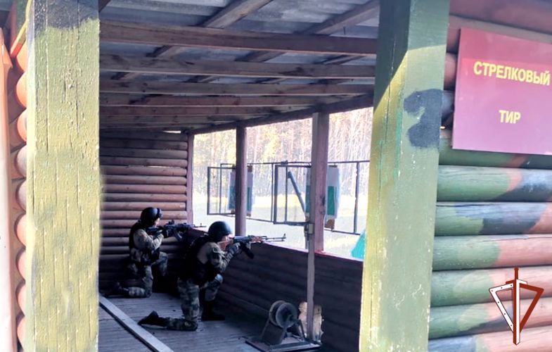 Занятия по боевой подготовке спецподразделений Росгвардии состоялись в Зауралье 