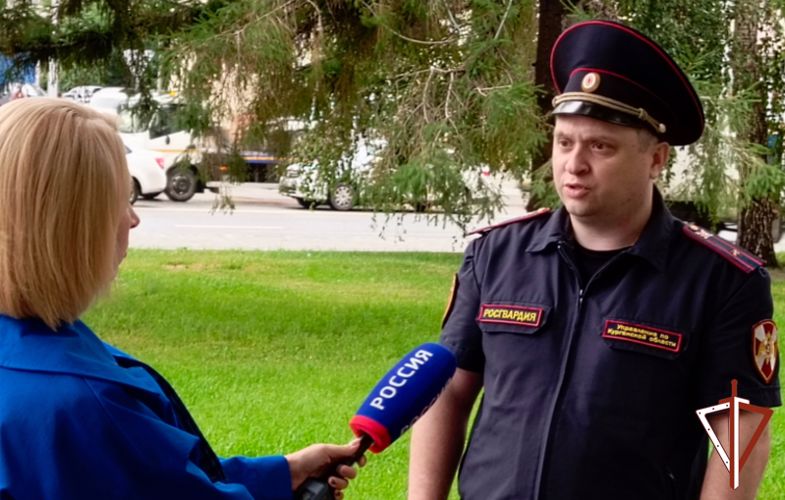 Безопасности учреждений образования посвящен новый выпуск программы о Росгвардии в Зауралье (видео)