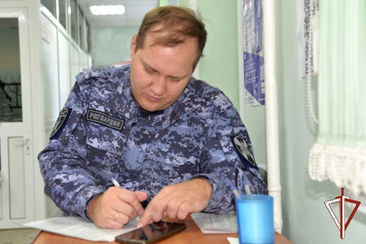 Благотворительную донорскую акцию поддержали росгвардейцы в Зауралье (видео)