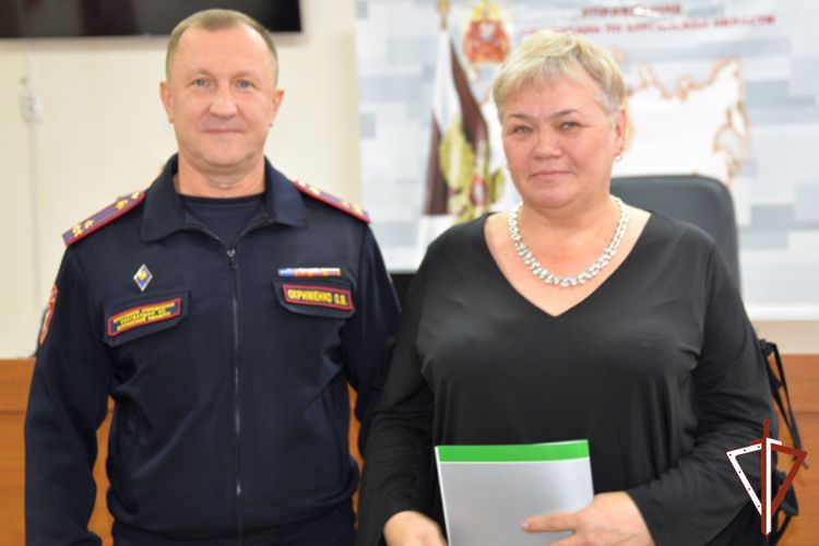 День подразделений вневедомственной охраны отметили в курганском управлении Росгвардии