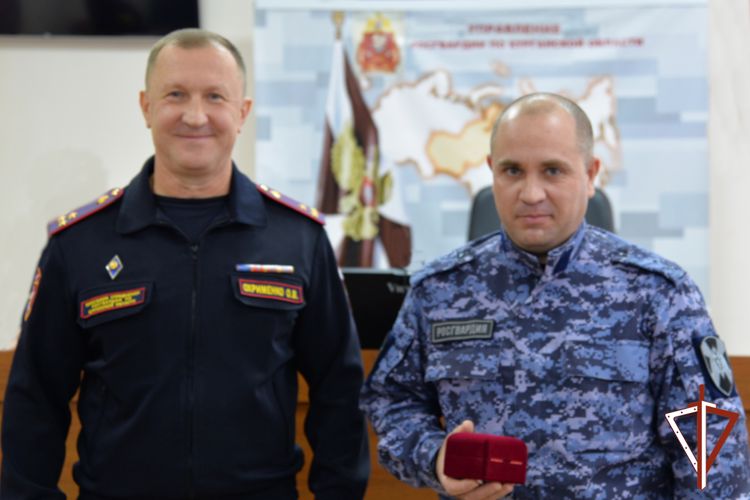 День подразделений вневедомственной охраны отметили в курганском управлении Росгвардии