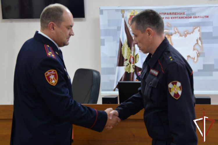 День подразделений вневедомственной охраны отметили в курганском управлении Росгвардии