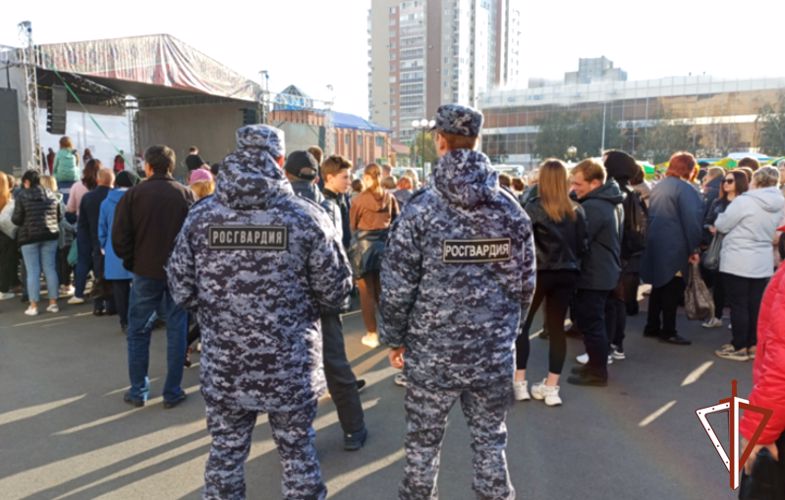 Росгвардия обеспечила безопасность митинг-концерта в Кургане