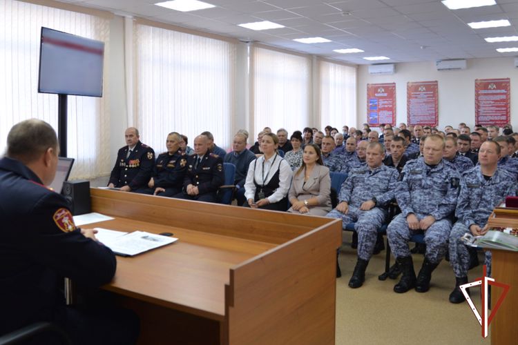 День подразделений вневедомственной охраны отметили в курганском управлении Росгвардии